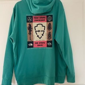 Mens North face “bottle face” hoodie